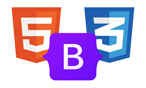 HTML CSS and Bootstrap logo